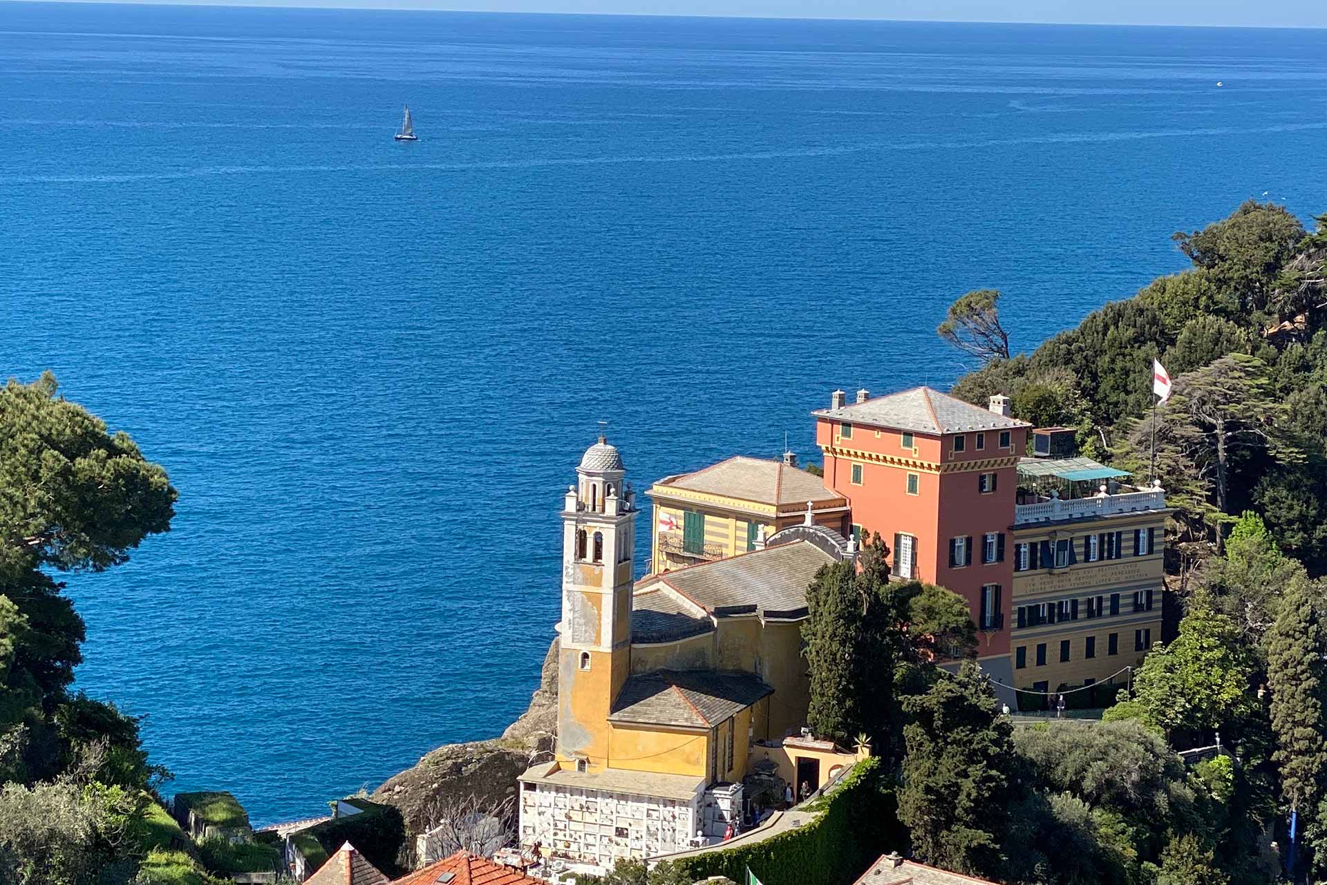 Der Blick auf das »Castello di San Giorgio«. © Francesco Adami/C BY-SA 4.0 DEED