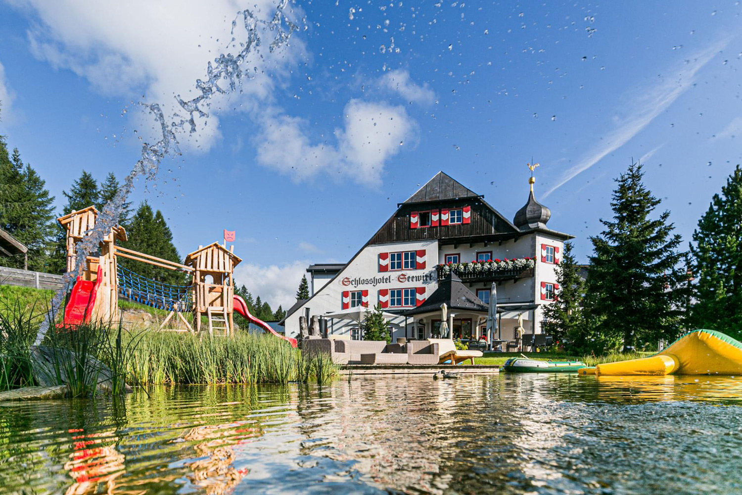 Das »Gourmet Hotel Seewirt« in Stadl-Predlitz wechselte um 7,18 Millionen Euro den Besitzer. © Gourmet Hotel Seewirt