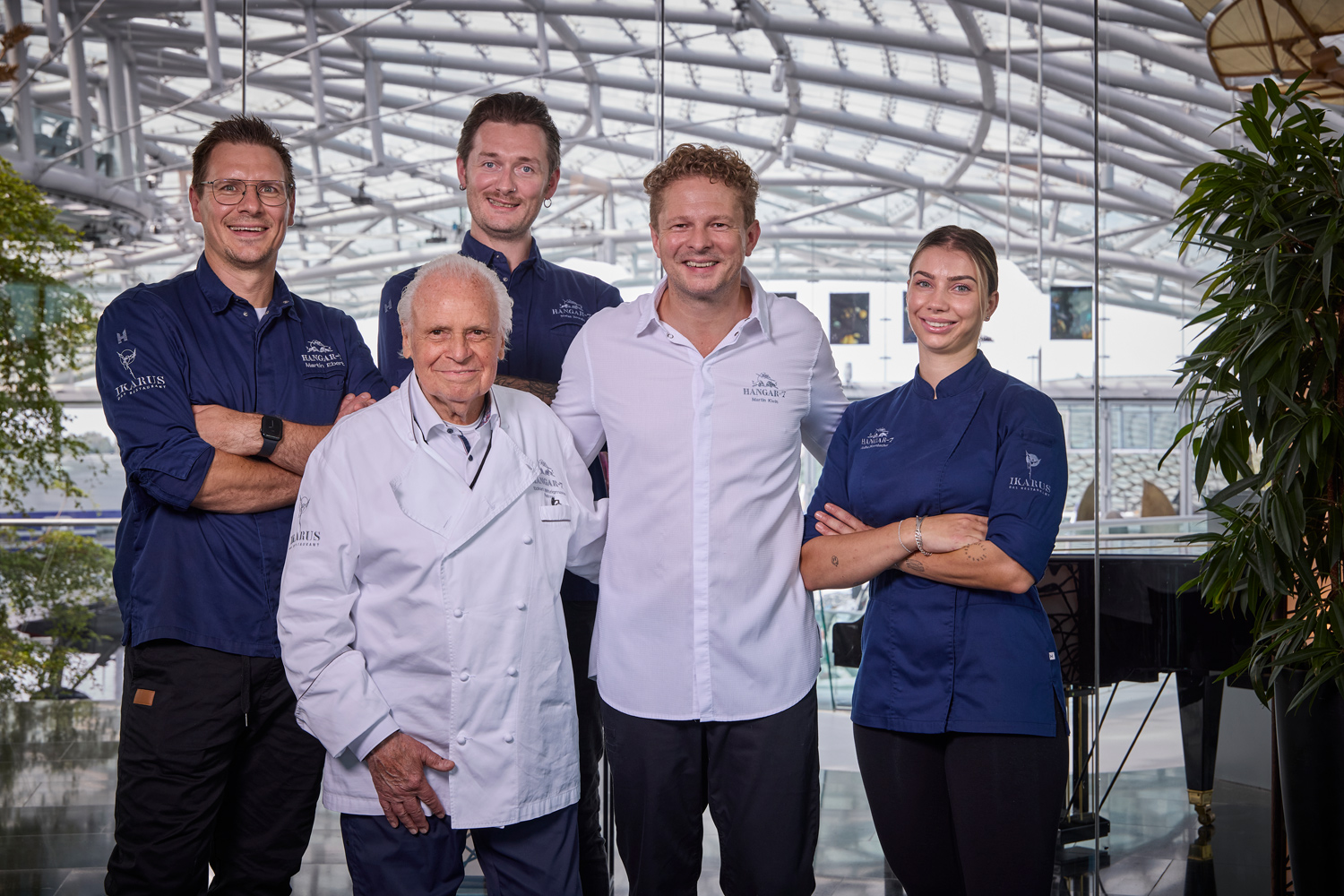 Martin Ebert, Eckart Witzigmann, Stefan Howells, Martin Klein und Nadine Zitzenbacher © Helge Kirchberger Photography/Red Bull Content Pool